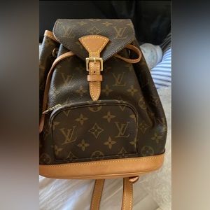 LOUIS VUITTON Monogram Mini Montsouris Backpack